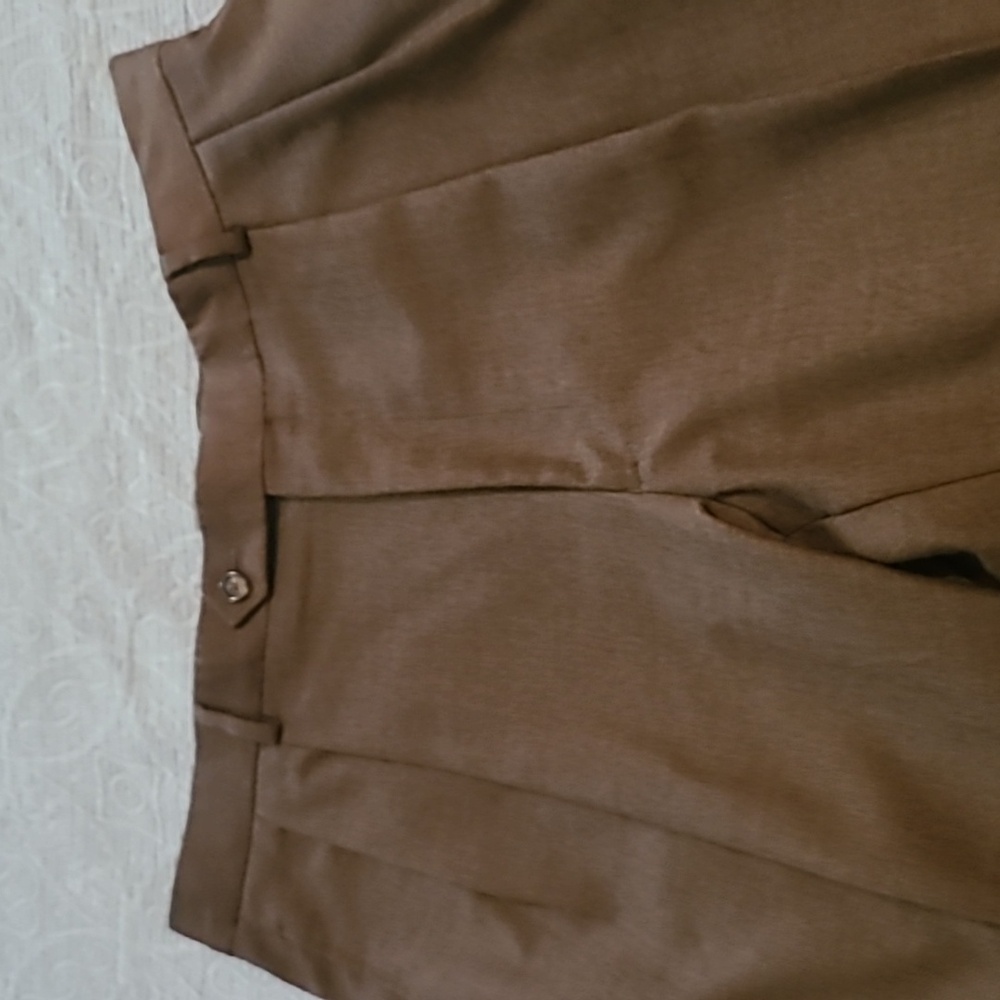 Men 3 piece  brown suit. Reg 43. - Picture 5 of 12